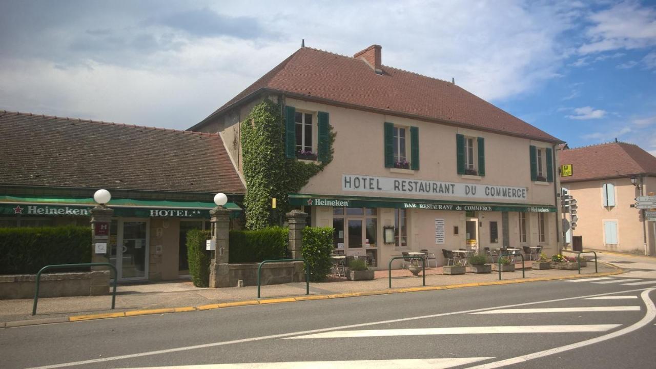 Hotel Du Commerce Tronget Esterno foto